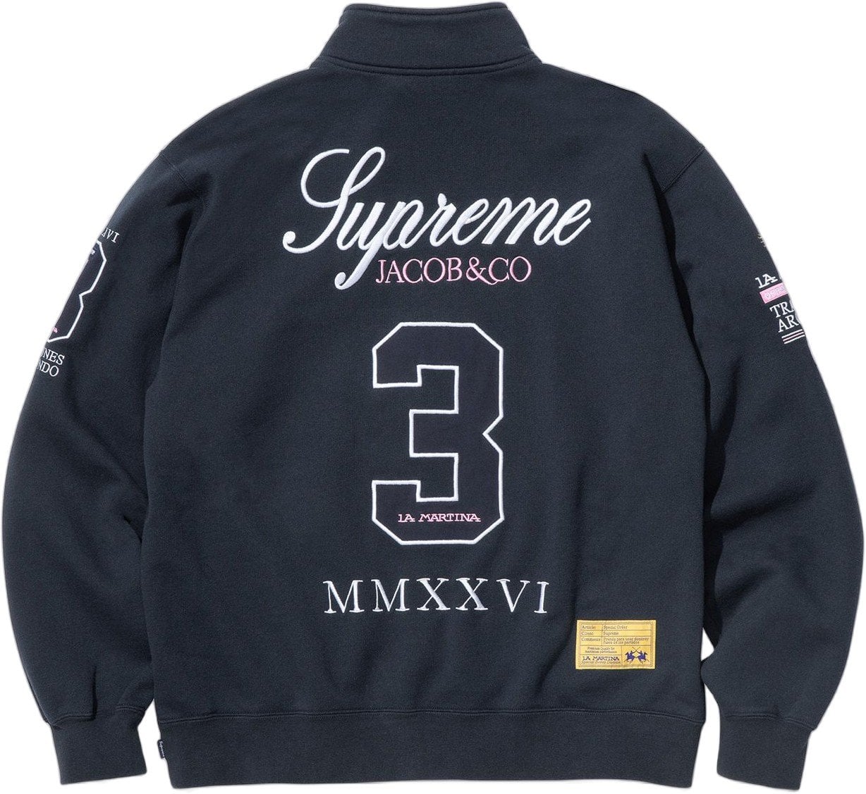 Supreme®/La Martina/Jacob & Co Zip Up Sweatshirt view 9